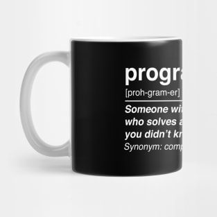 Programmer definition Mug